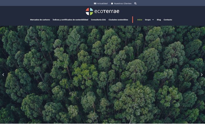 Screenshot of ecoterrae.com