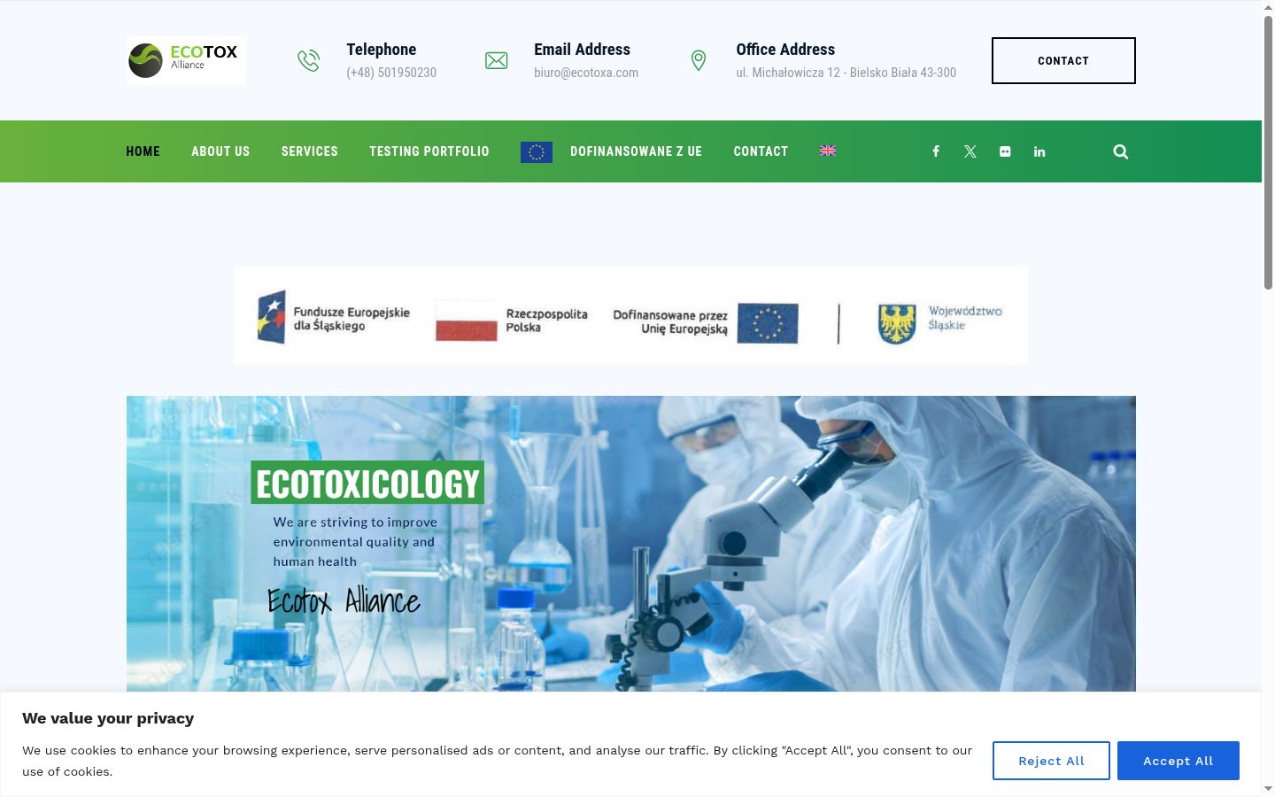 Sutikimo reklamjuostės, rodytos prieš bet kokią sąveiką, ekrano kopija