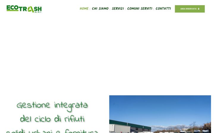 Screenshot of ecotrash.it
