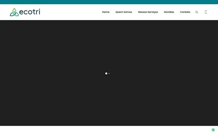Screenshot von ecotriambiental.com.br