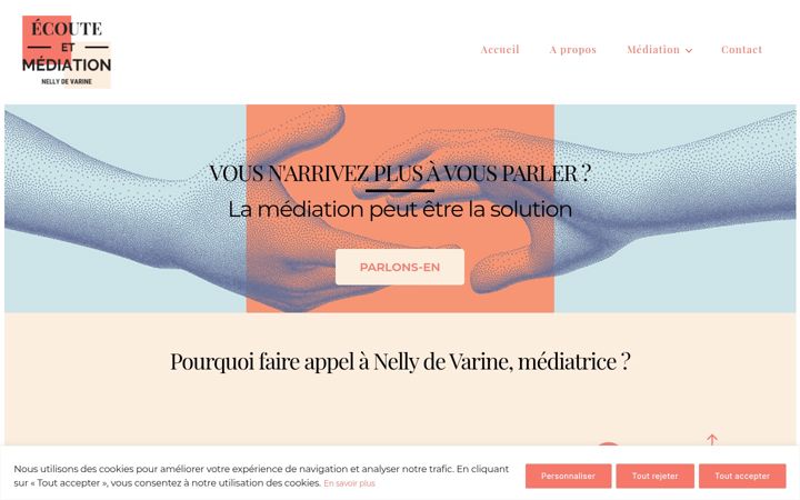 Snímek obrazovky ecoute-et-mediation.fr