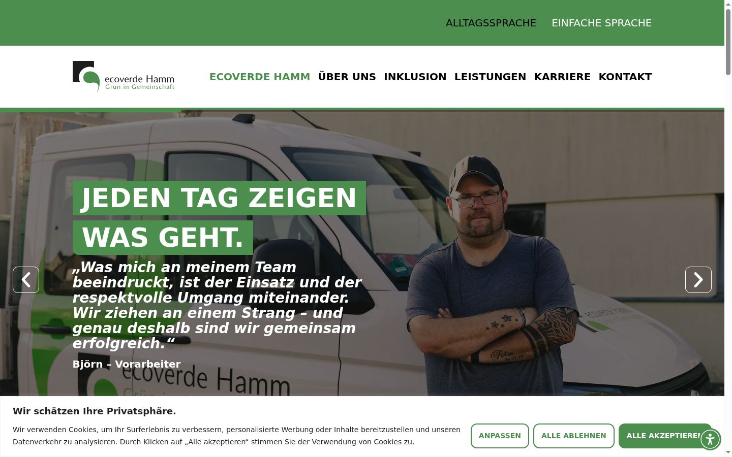 Sutikimo reklamjuostės, rodytos prieš bet kokią sąveiką, ekrano kopija