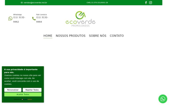 Screenshot of ecoverdepremoldados.com.br