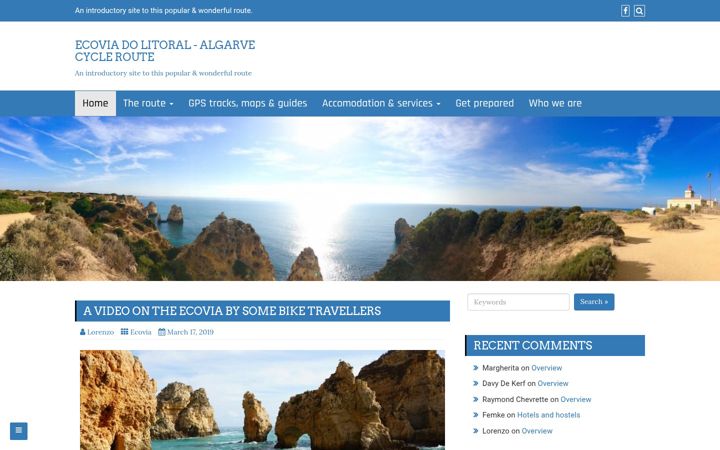 Screenshot of ecoviadolitoralalgarve.com