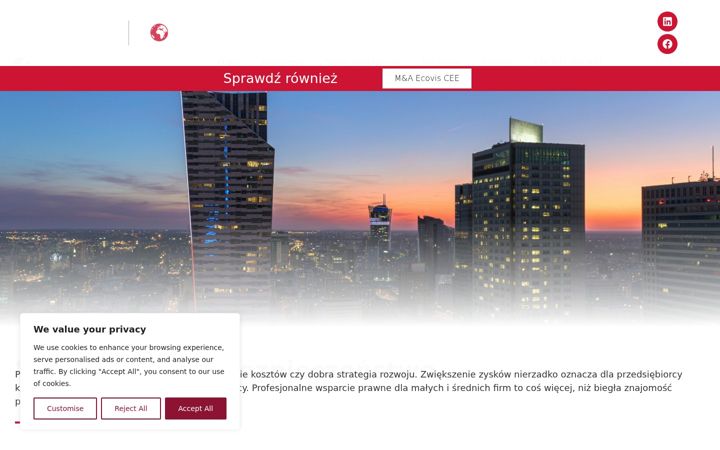 Captura de pantalla de ecovislegal.pl