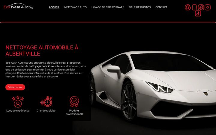 Screenshot of ecowashauto.fr