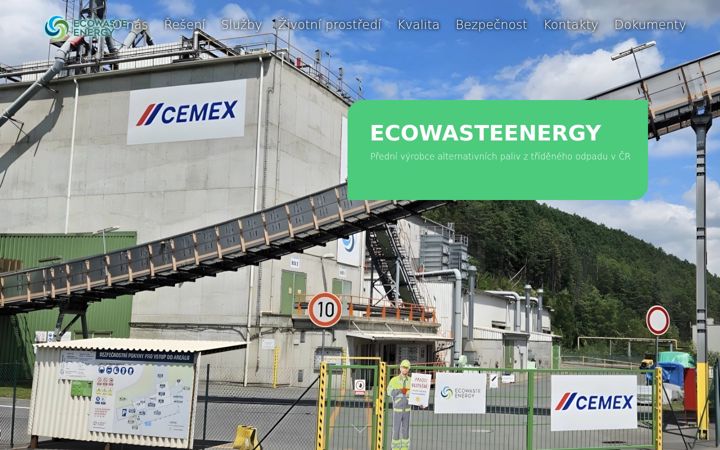 Screenshot of ecowasteenergy.cz