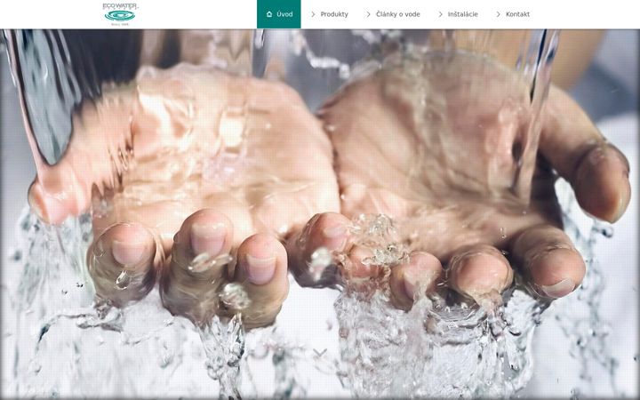 Screenshot of ecowaters.sk