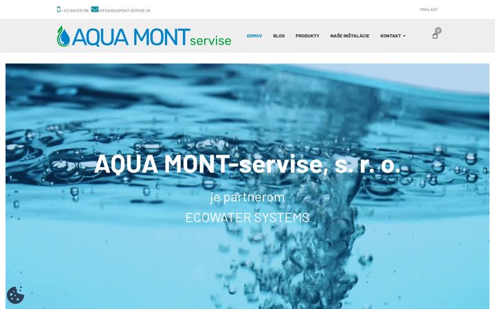 Screenshot of ecowatersystems.sk