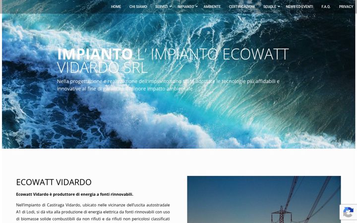 Ekrano kopija ecowattvidardo.it