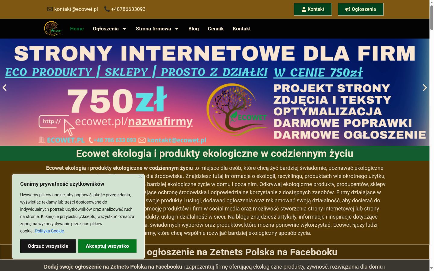 Snímek obrazovky baneru souhlasu zobrazeného před jakoukoli interakcí