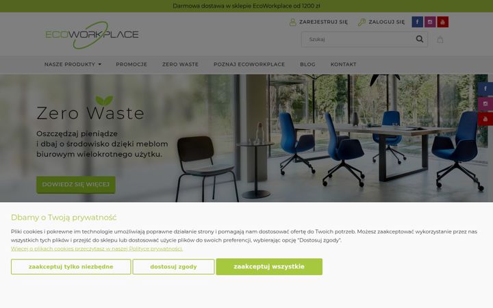 Screenshot of ecoworkplace.pl