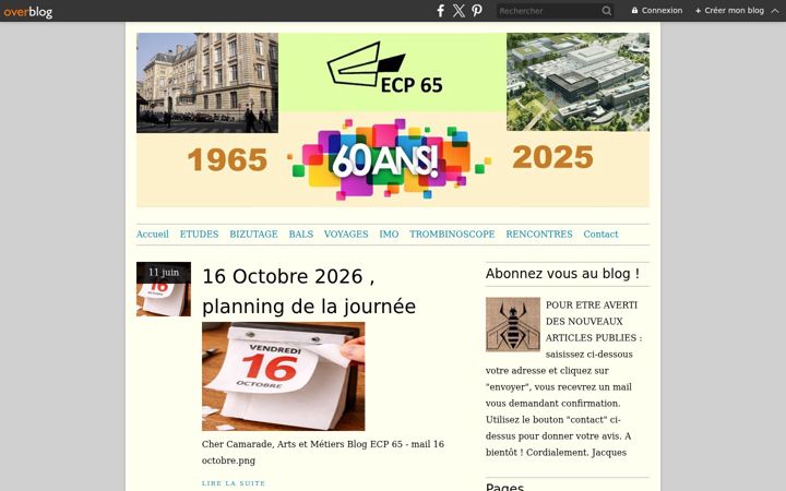 Screenshot of ecp65.fr