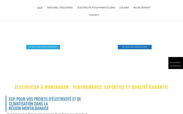 Screenshot of ecp82.fr