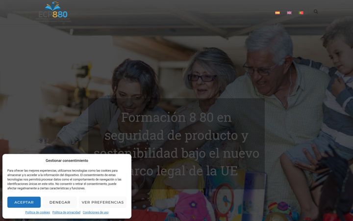 Screenshot of ecp880.eu