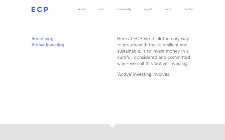 Screenshot of ecpam.com