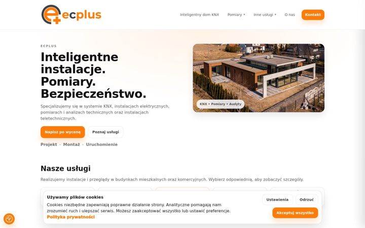 Screenshot of ecplus.pl