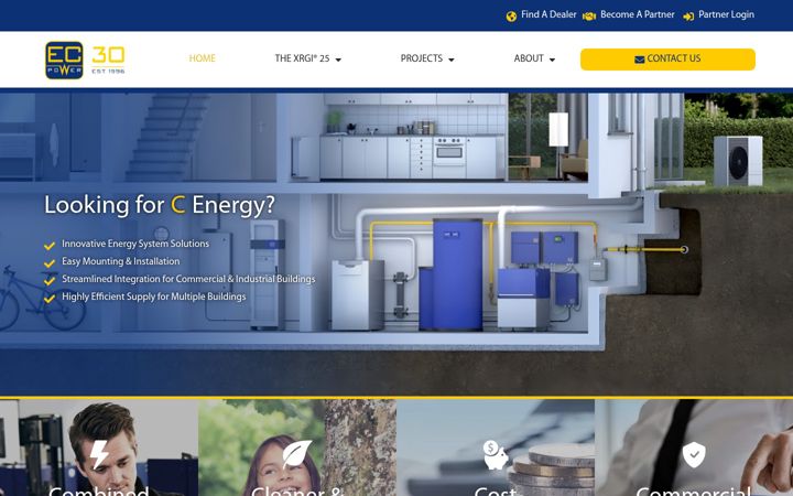Screenshot of ecpower.com