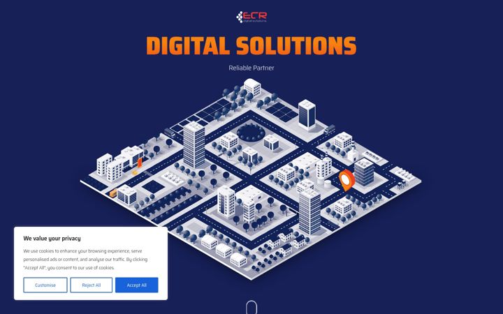 Screenshot of ecr.com.vn