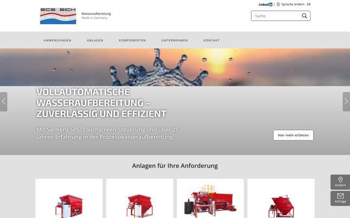 Screenshot of ecs-eich.com