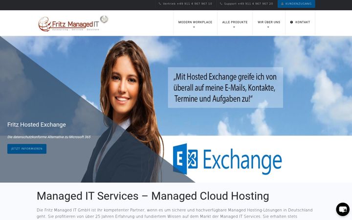 Screenshot of ecs-webhosting.de
