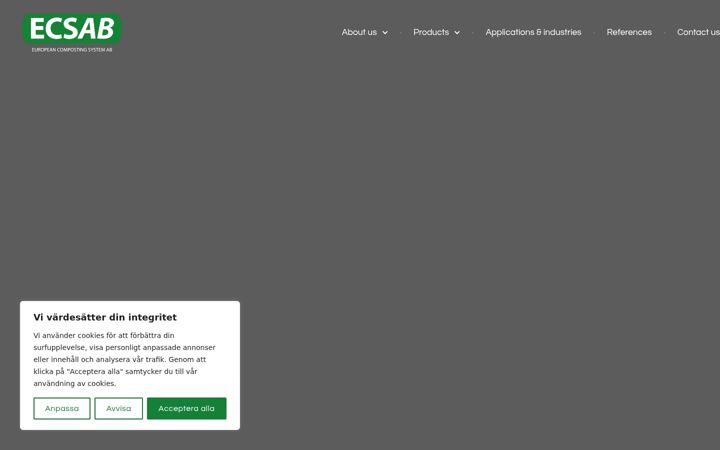 Screenshot of ecsab.com