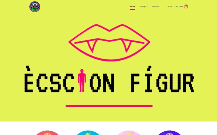 Screenshot of ecscion-figur.com