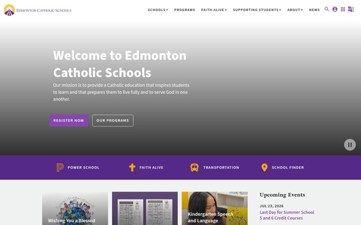 Screenshot of ecsd.net