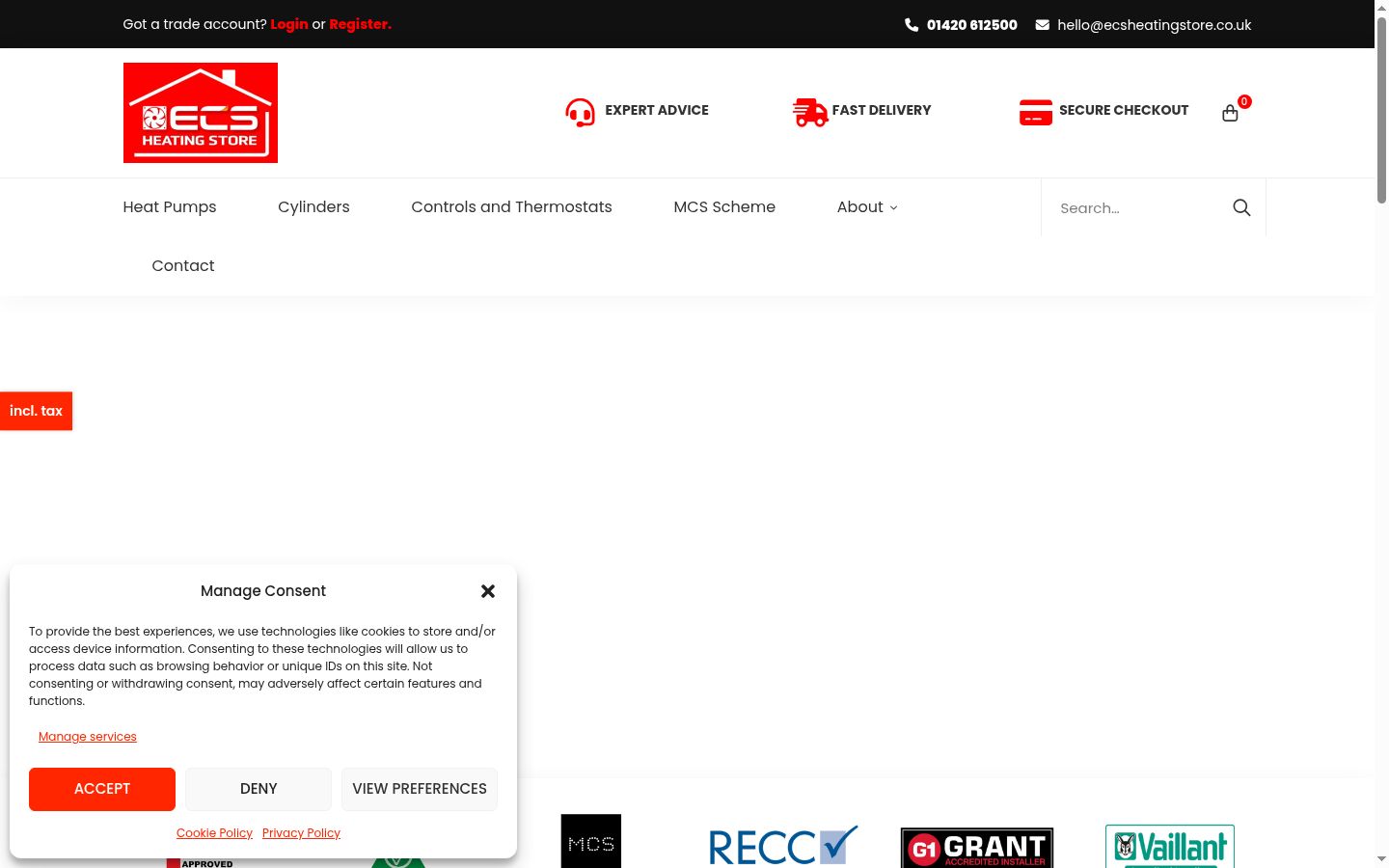 Sutikimo reklamjuostės, rodytos prieš bet kokią sąveiką, ekrano kopija