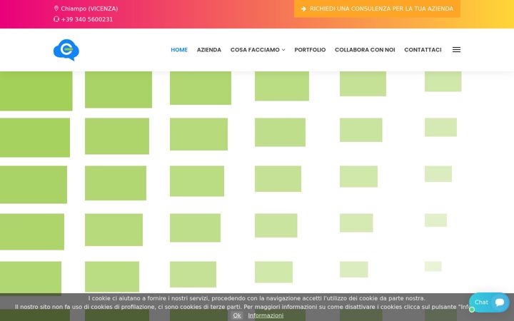 Screenshot of ecsoluzioni.net