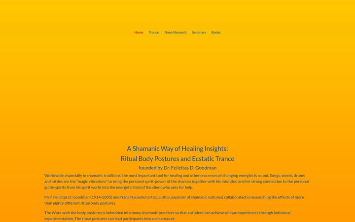 Screenshot of ecstatictrance.com