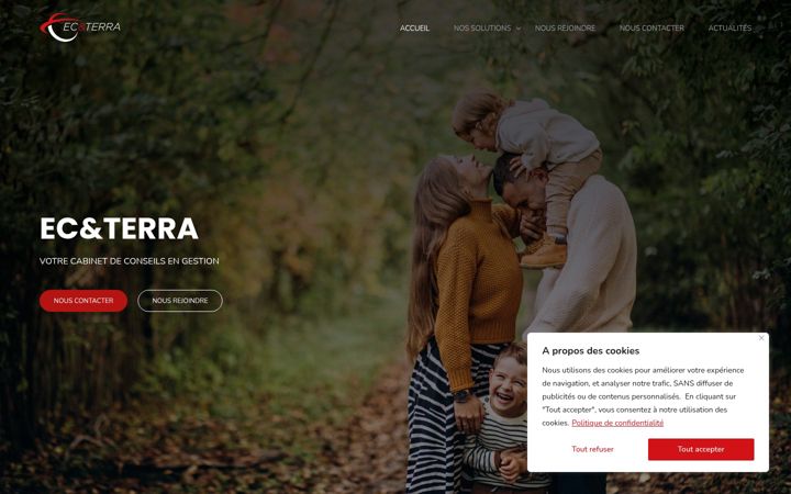 Screenshot of ecterra.com