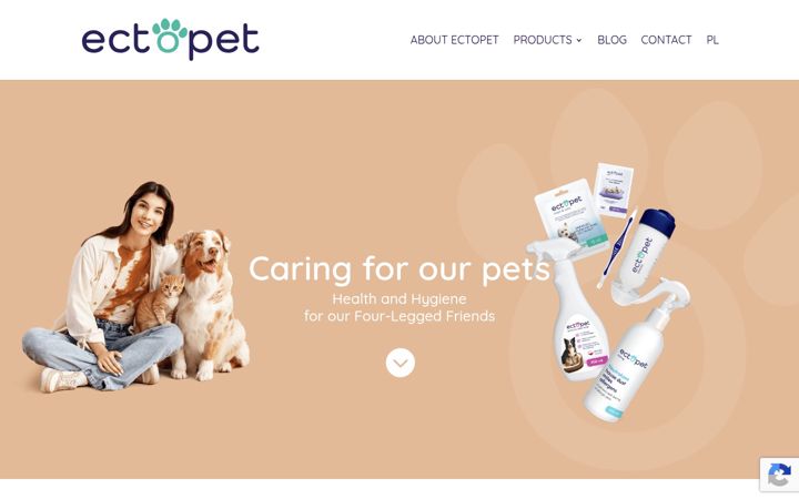 Skjermbilde av ectopet.com