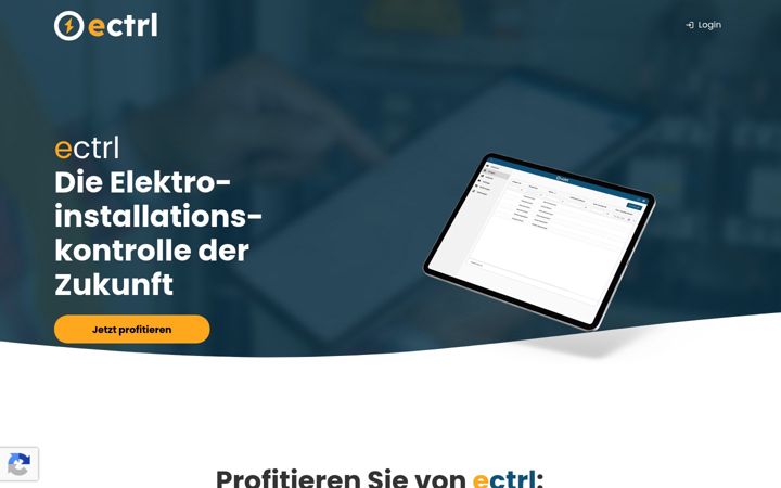 Screenshot of ectrl.ch