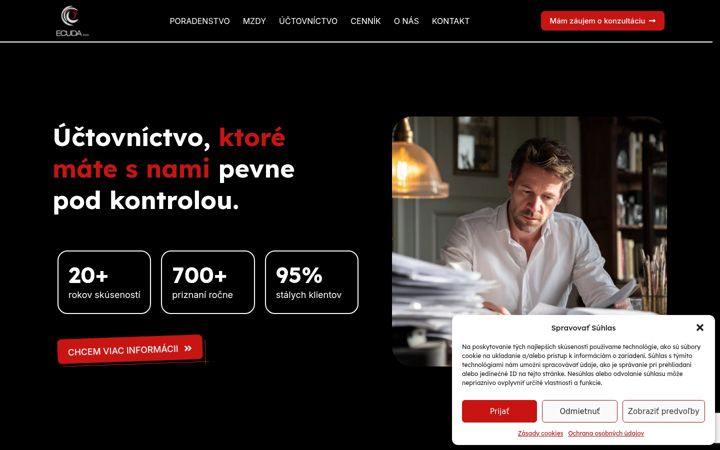 Screenshot of ecuda.sk