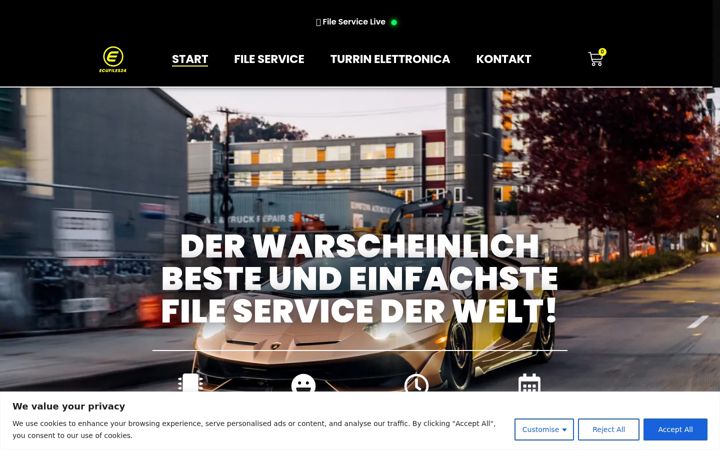 Screenshot of ecufiles24.de