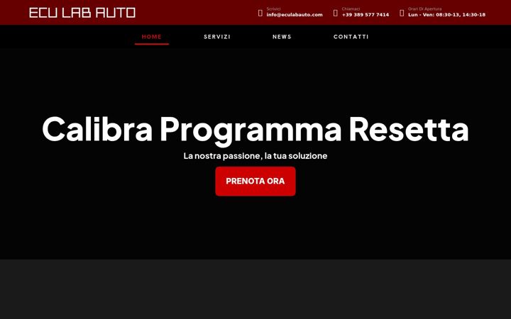 Screenshot of eculabauto.com
