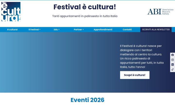 Screenshot of eculturadavivere.it