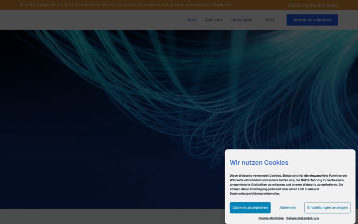 Screenshot of ecura.at