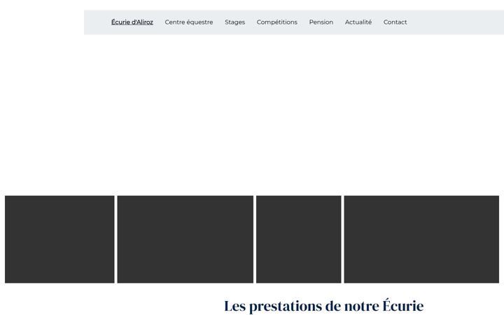 Screenshot του ecurie-aliroz.fr