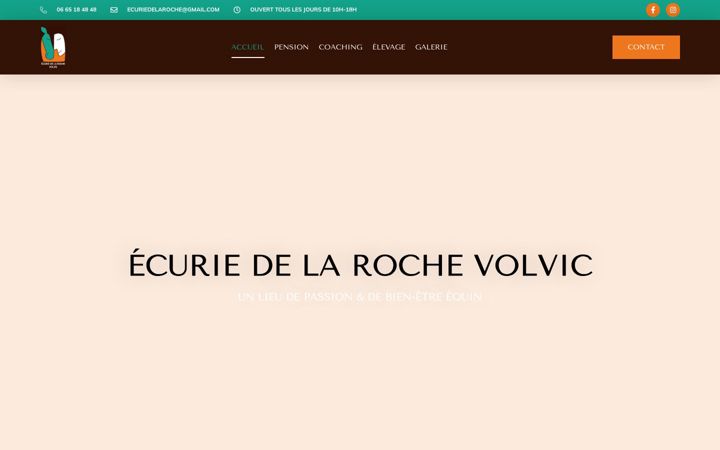 Screenshot di ecurie-delaroche.fr