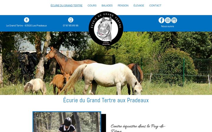 Screenshot του ecurie-du-grand-tertre.fr