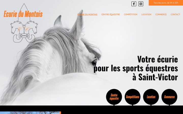 Screenshot του ecurie-du-montais.fr