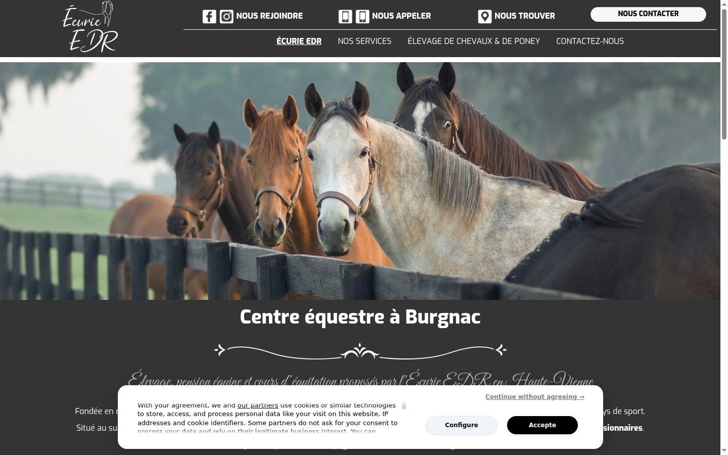 Screenshot tal-banner tal-kunsens muri qabel kwalunkwe interazzjoni
