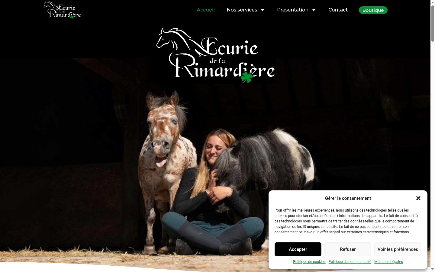 Sutikimo reklamjuostės, rodytos prieš bet kokią sąveiką, ekrano kopija
