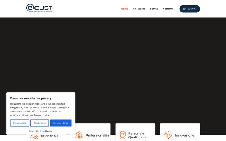 Screenshot of ecust.it