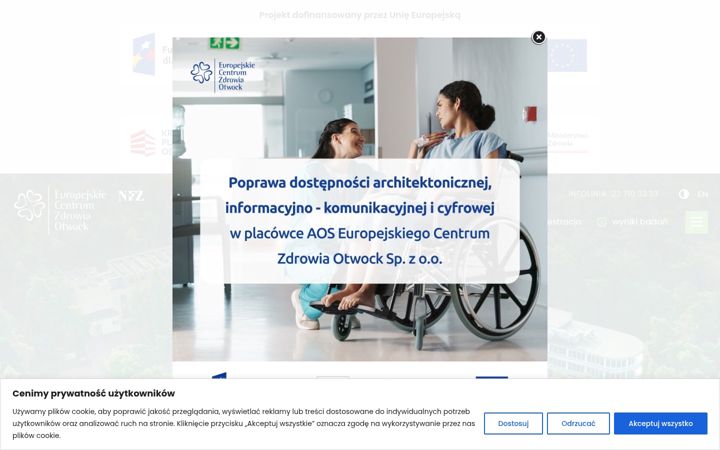 Screenshot of ecz-otwock.pl