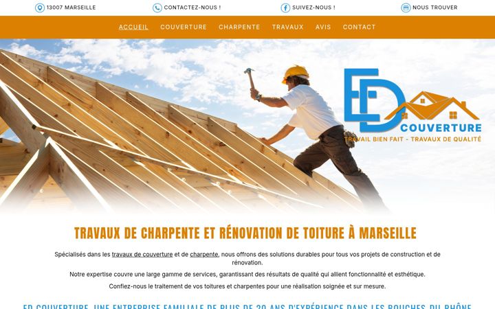 Screenshot of ed-couverture-13.fr
