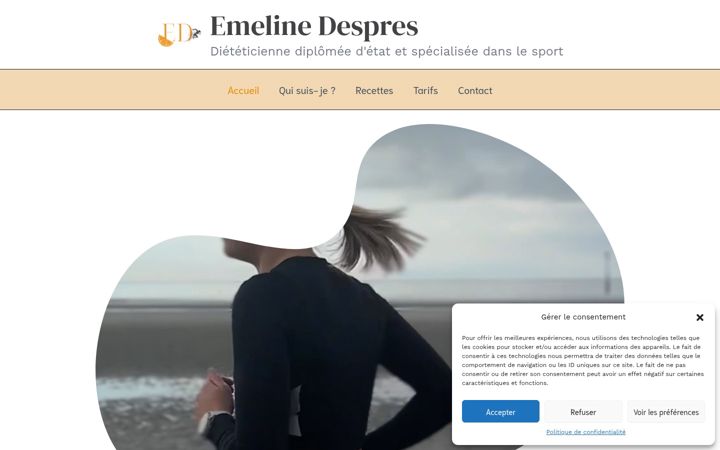 Screenshot of ed-dieteticienne.fr