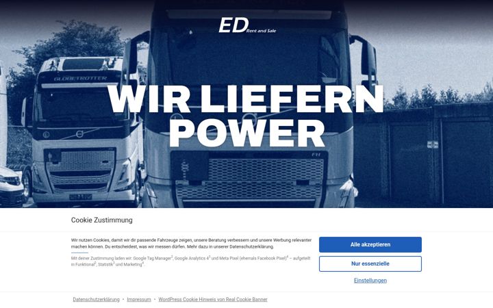 Snimka zaslona za ed-rent.de